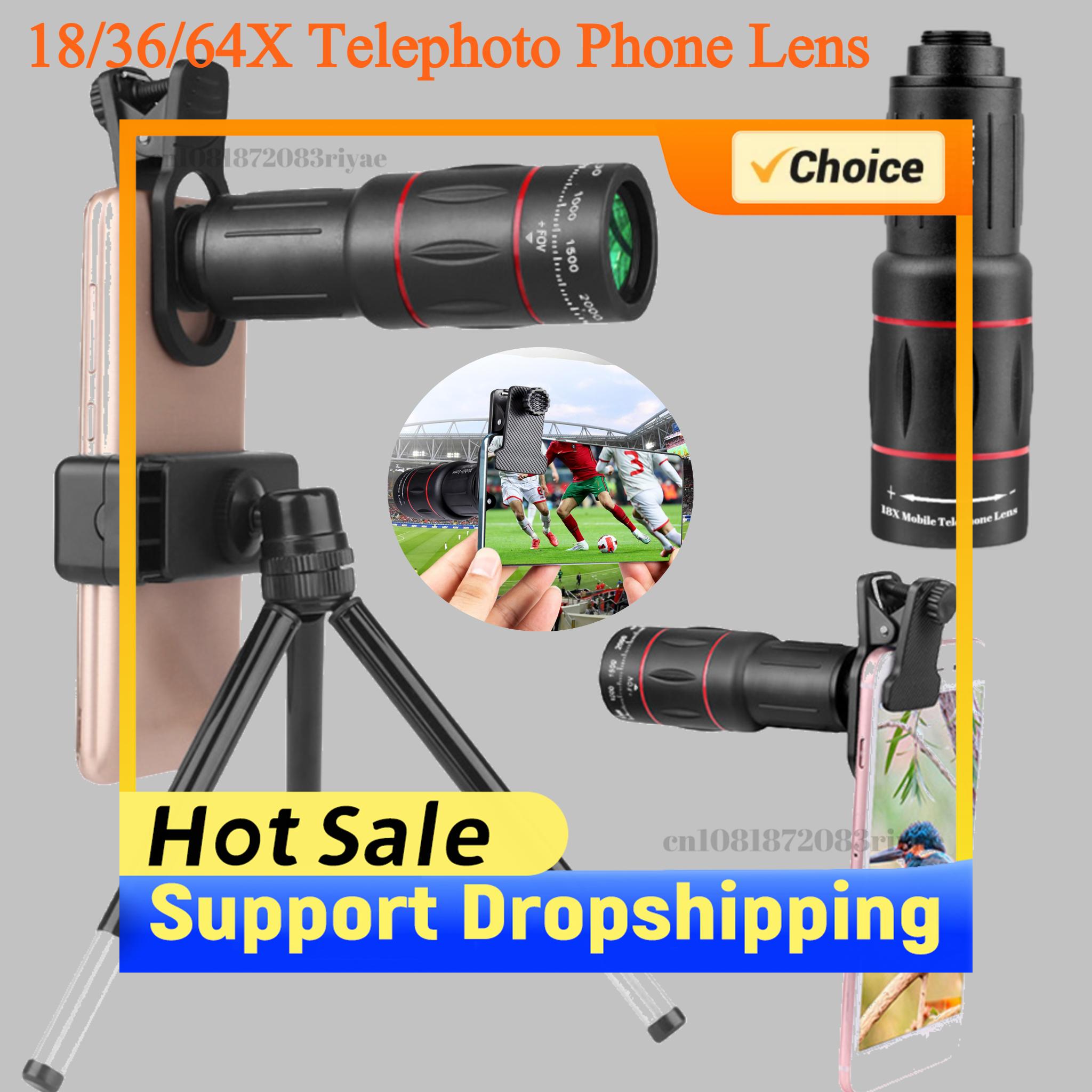 Photography Zoom - 18/36/64X Mobile Phone Camera Lens Set