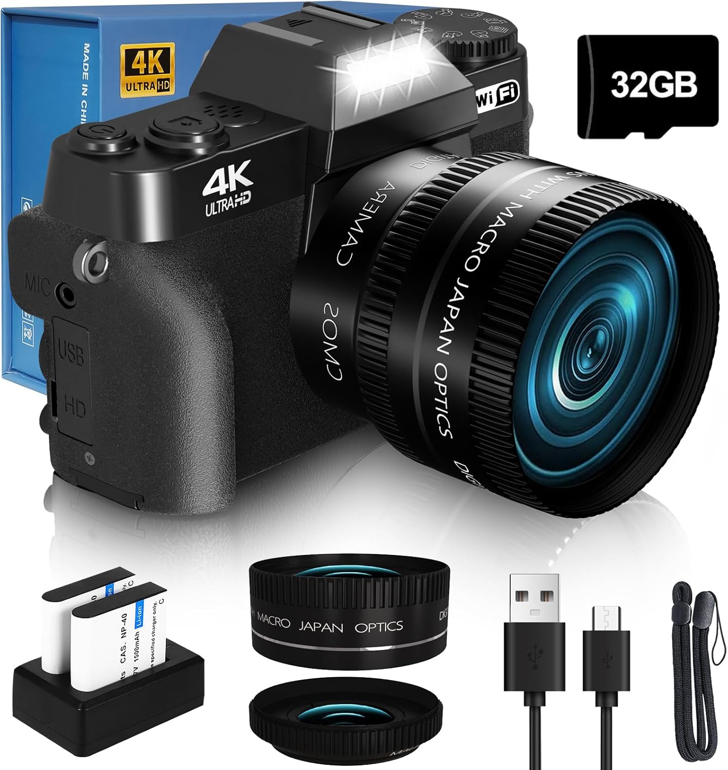 Photography Zoom - Digital Camera for Vlogging and Photography