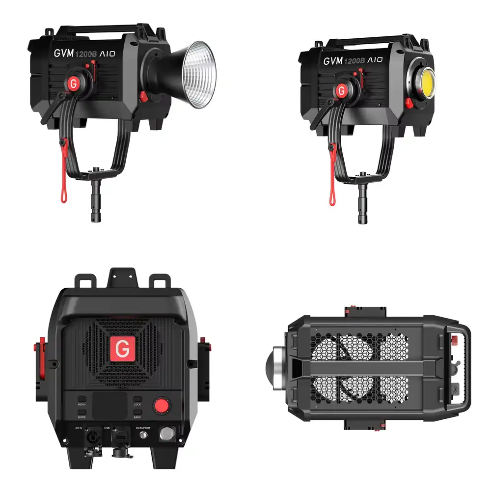 Photography Videos - GVM SD1200B AIO 1200W Photography COB