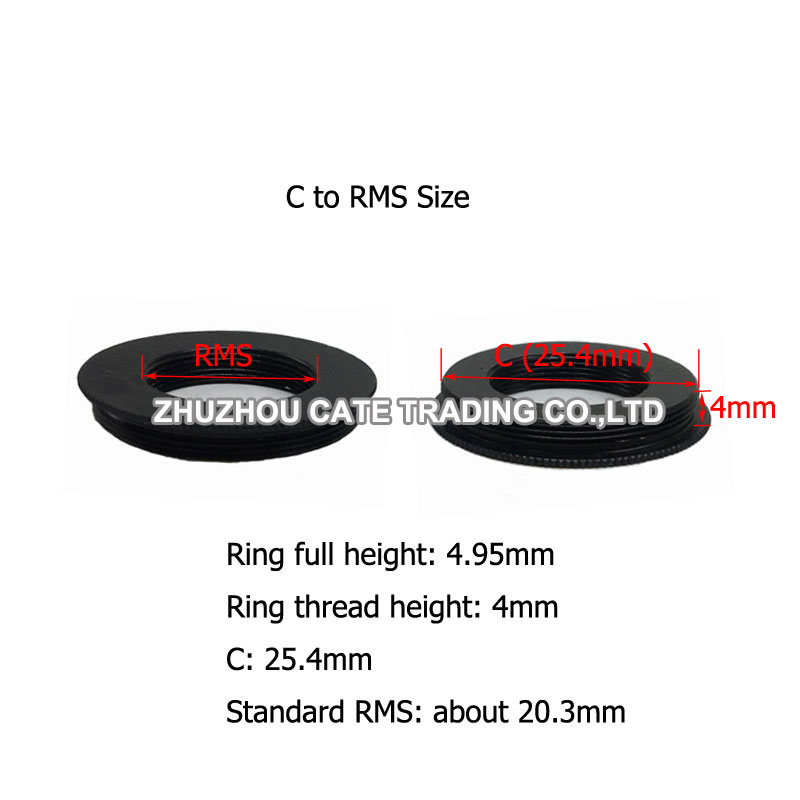 RMS to C Mount Microscope Came - огляд і ціна Lens Adapter Ring