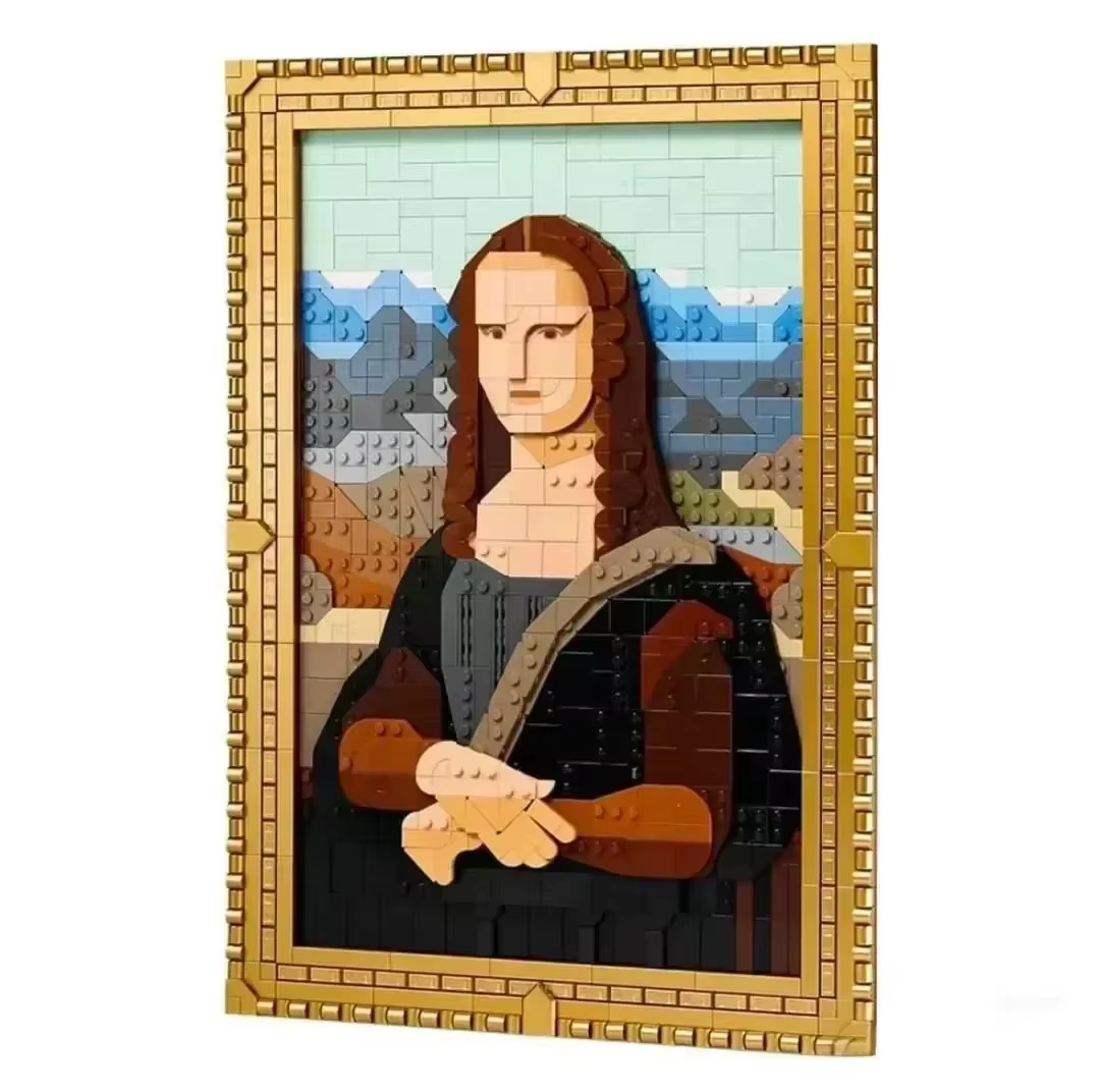 DIY Mona Lisa Building Blocks  - огляд і ціна Photography Icon