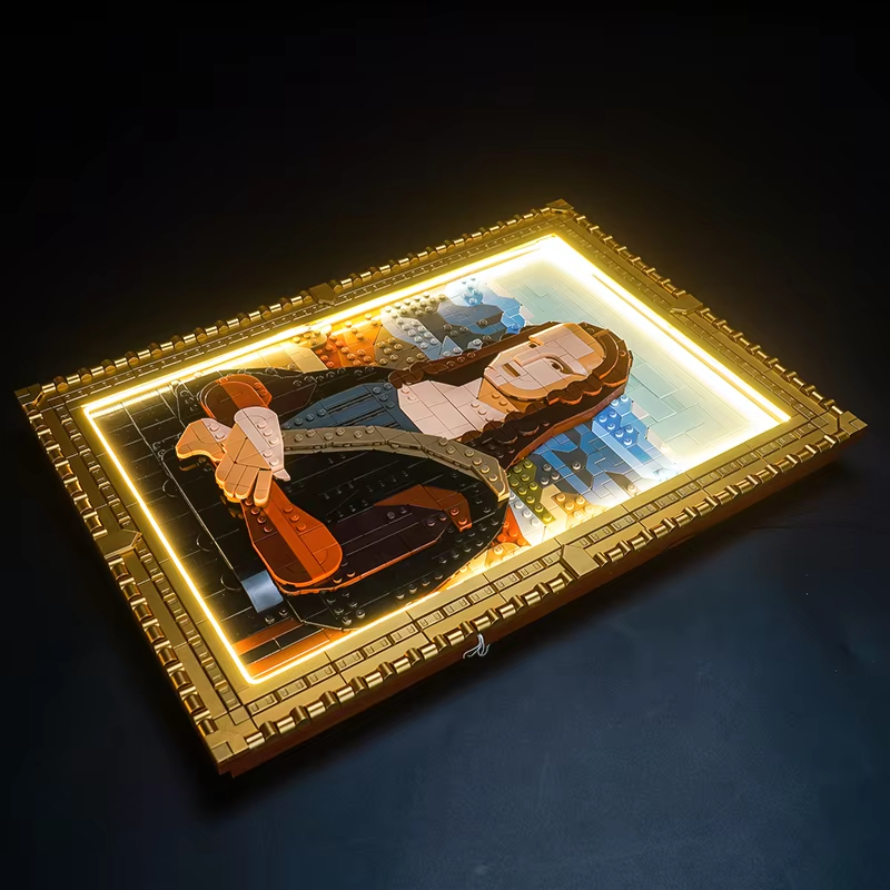 DIY Mona Lisa Building Blocks  - огляд і ціна Photography Icon