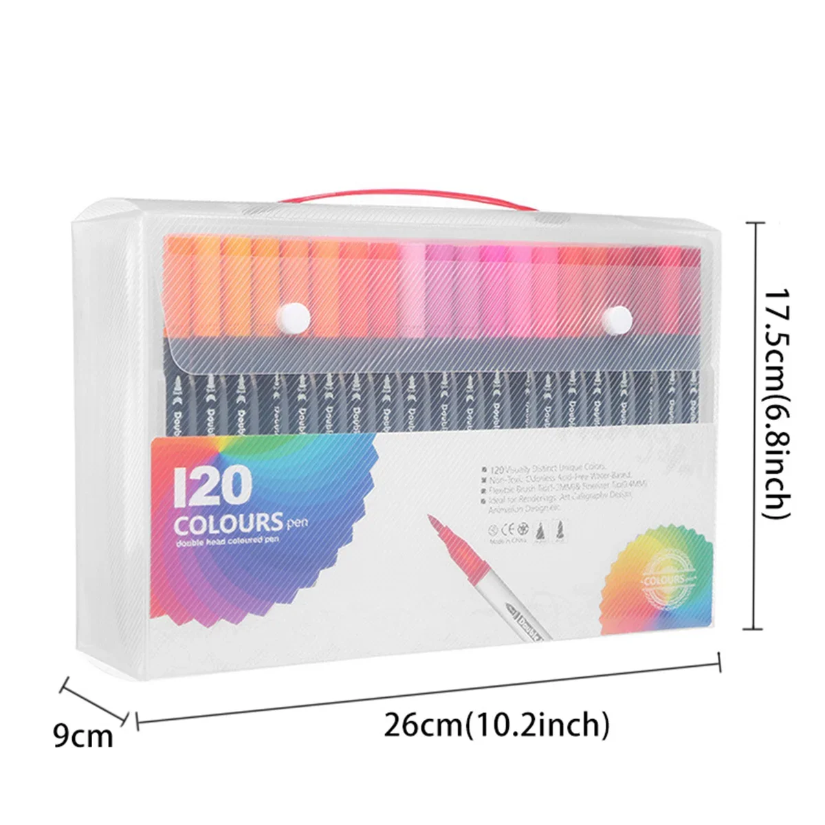 12-120 Colors Markers Set Dual - огляд і ціна Photography Fine Art