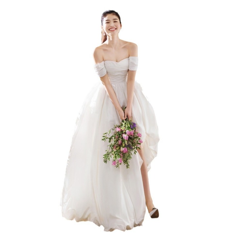 One Shoulder Strapless Simple  - огляд і ціна Photography Natural Lighting
