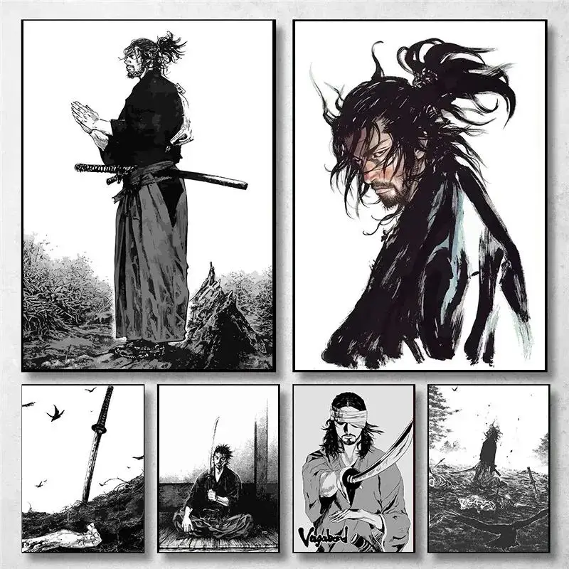 Vintage Japanese Anime Wall Ar - огляд і ціна Photography Art