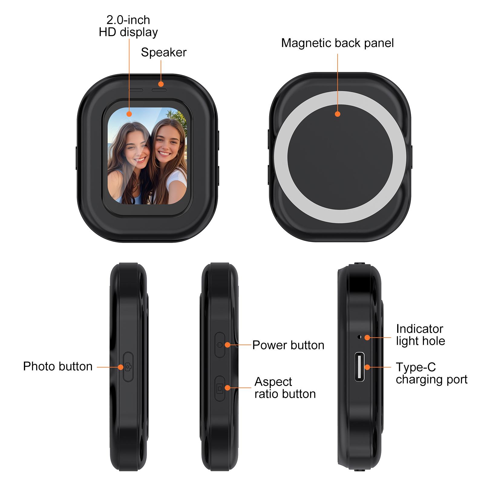 PULUZ Magnetic Phone Vlog Self - огляд і ціна Photography Zoom
