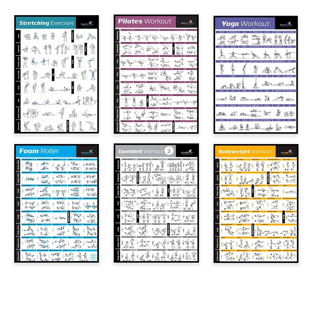 Body Exercise Training Chart W - огляд і ціна Photography Art