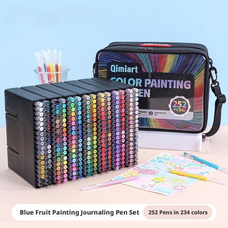 252Pcs 234 Colors Fine Tip Gel - огляд і ціна Photography Fine Art