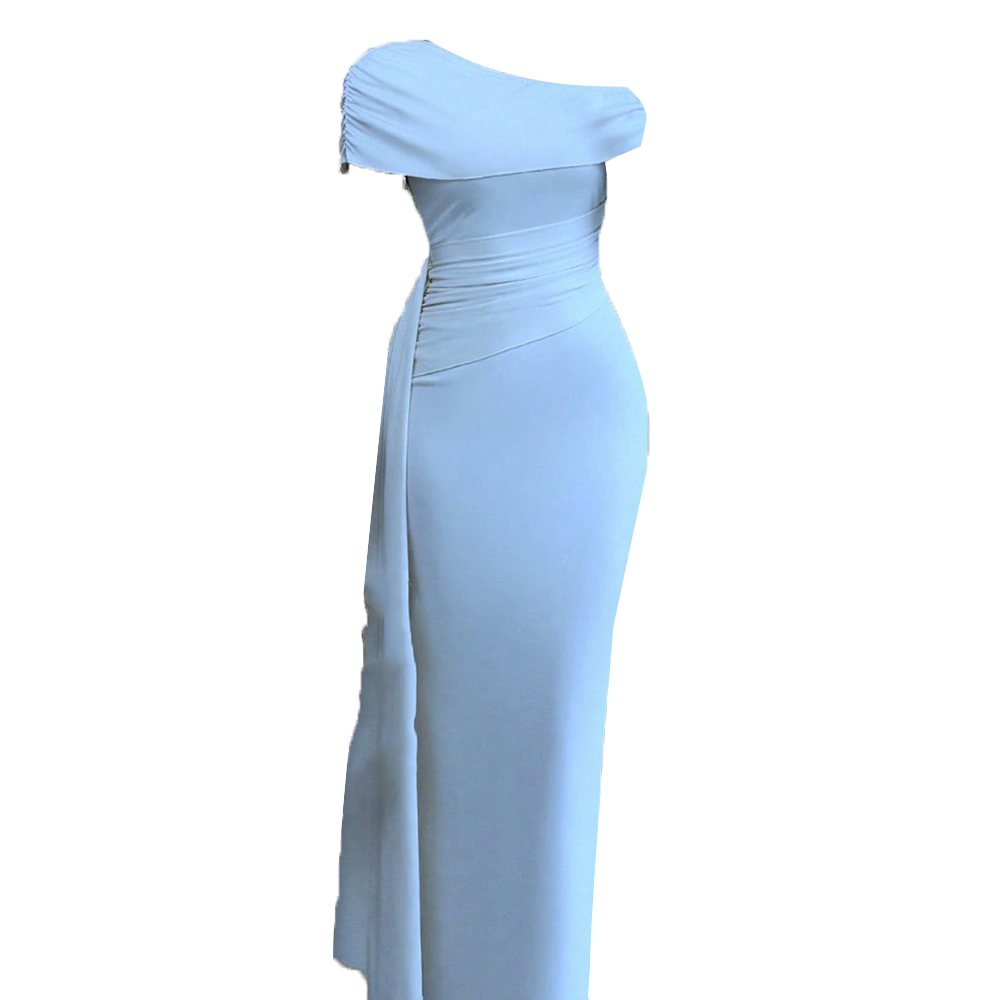 Elegant Light Blue One Shoulde - огляд і ціна Photography Natural Lighting