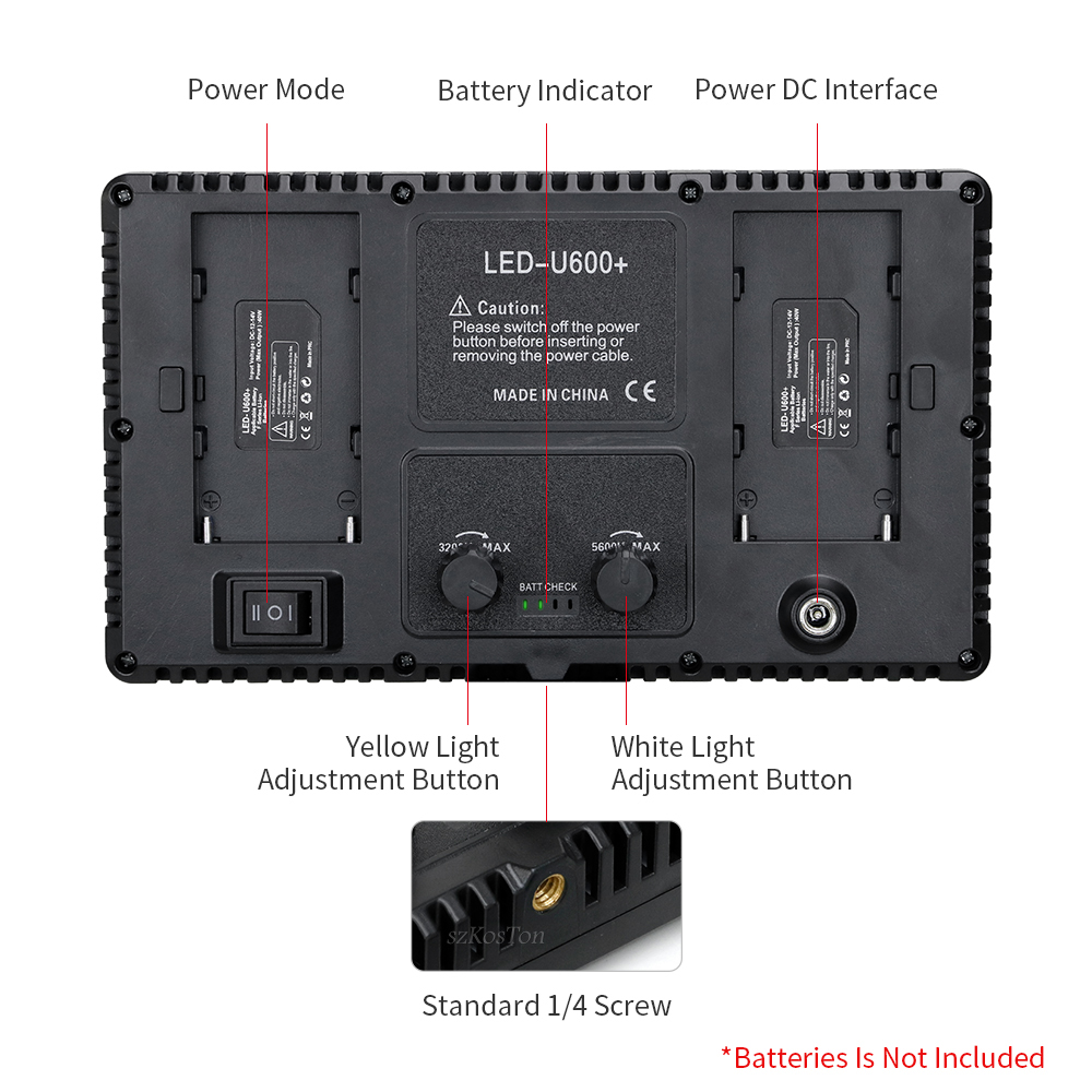 U800 LED Photo Studio Light fo - огляд і ціна Photography Game