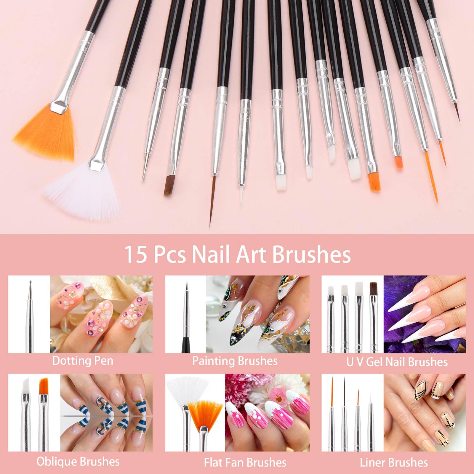 LINMANDA 5/36 Pcs Nail Art Des - огляд і ціна Photography Fine Art