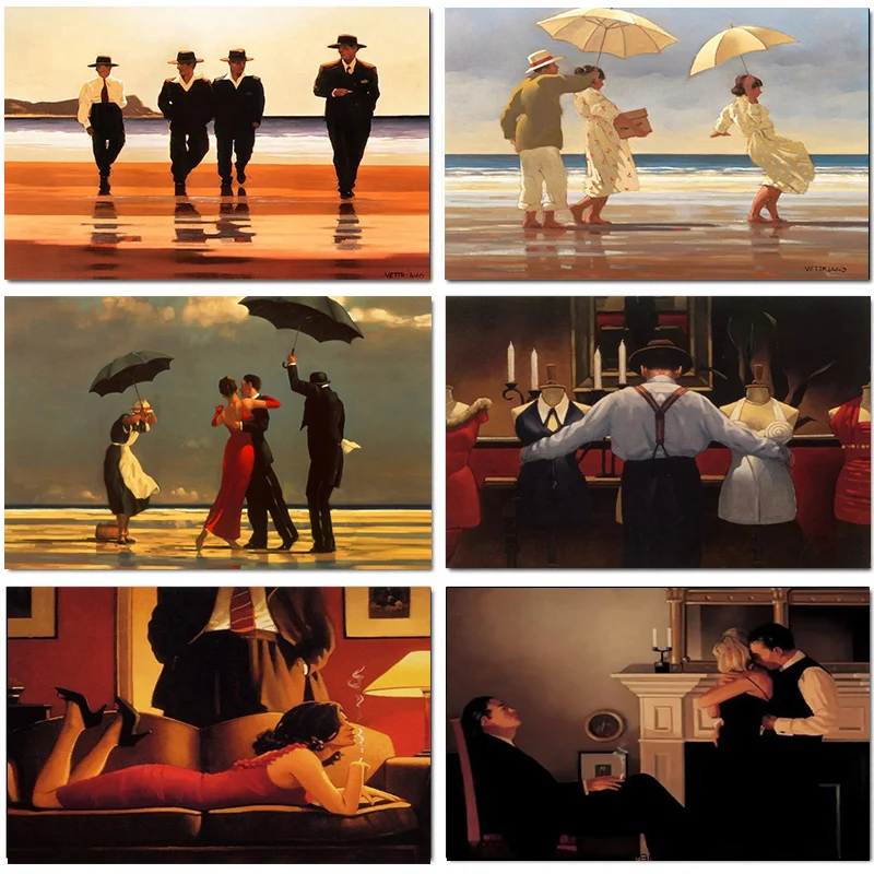 Scottish Artist Jack Vettriano - огляд і ціна Photography Art