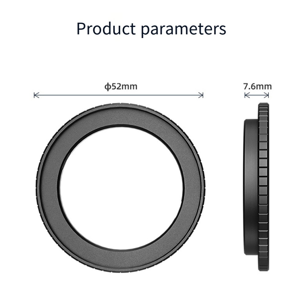For 49mm Lens Filter Adapter R - огляд і ціна Lens Adapter Ring