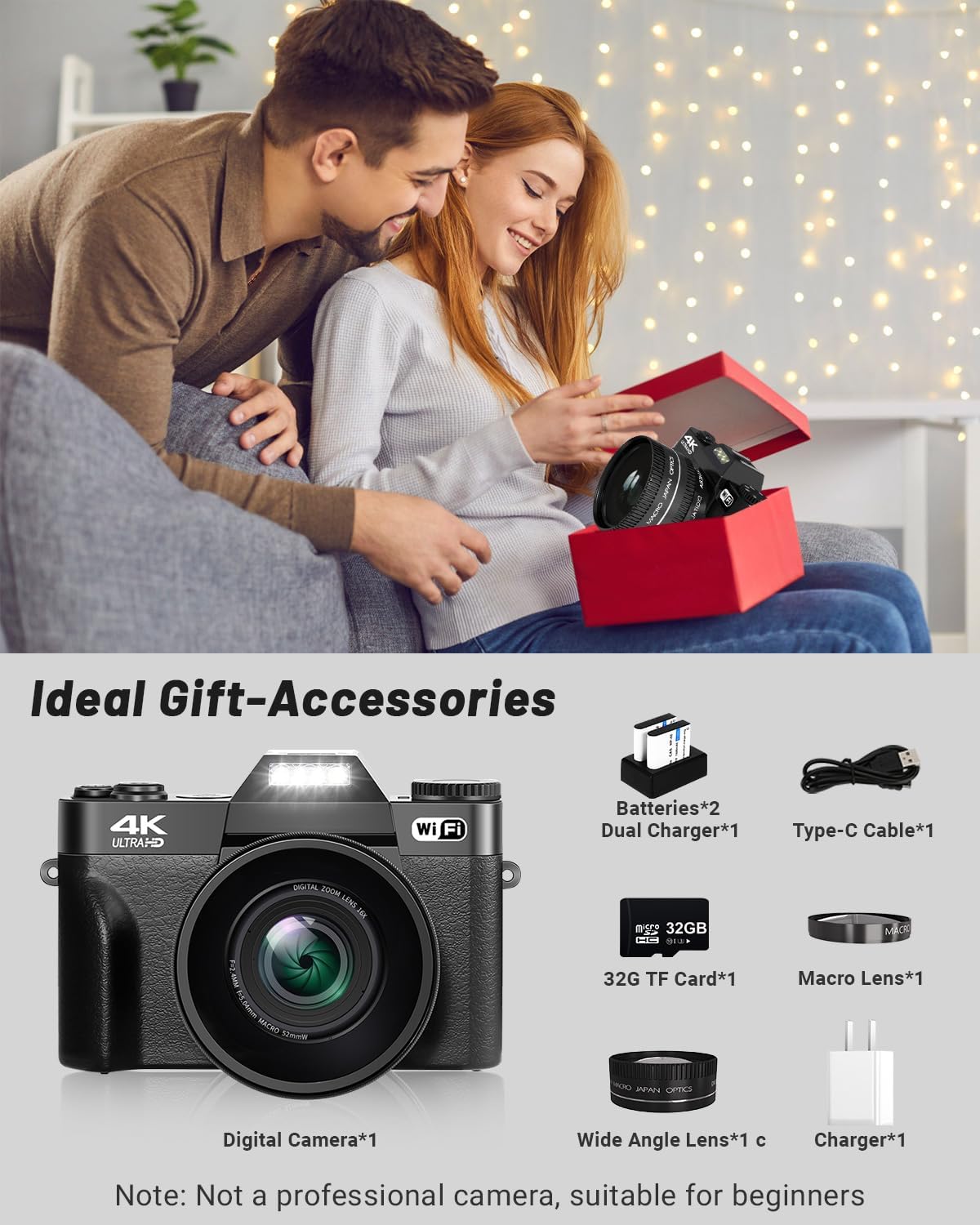 Digital Camera for Vlogging an - огляд і ціна Photography Zoom
