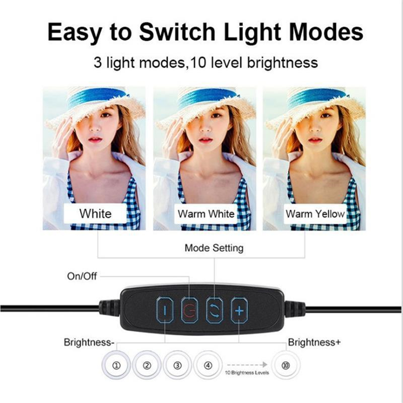 Dimmable Led Ring Light Profis - огляд і ціна Photography Videos