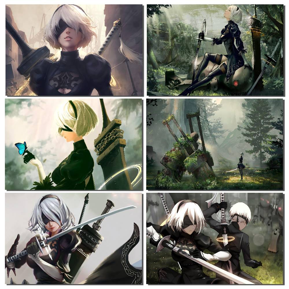 Painting Nier Automata Game Ph - огляд і ціна Photography Game