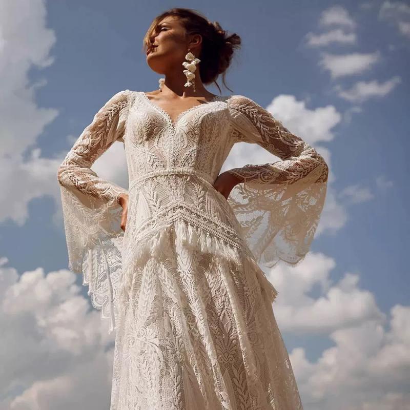 Lace Wedding Bohemian Style Tr - огляд і ціна Photography Natural Lighting