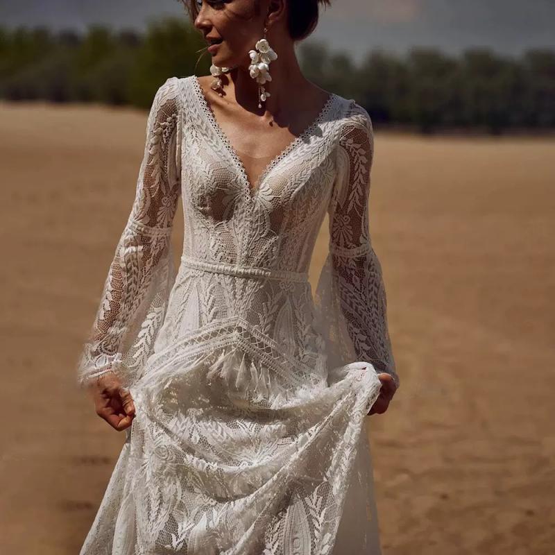 Lace Wedding Bohemian Style Tr - огляд і ціна Photography Natural Lighting