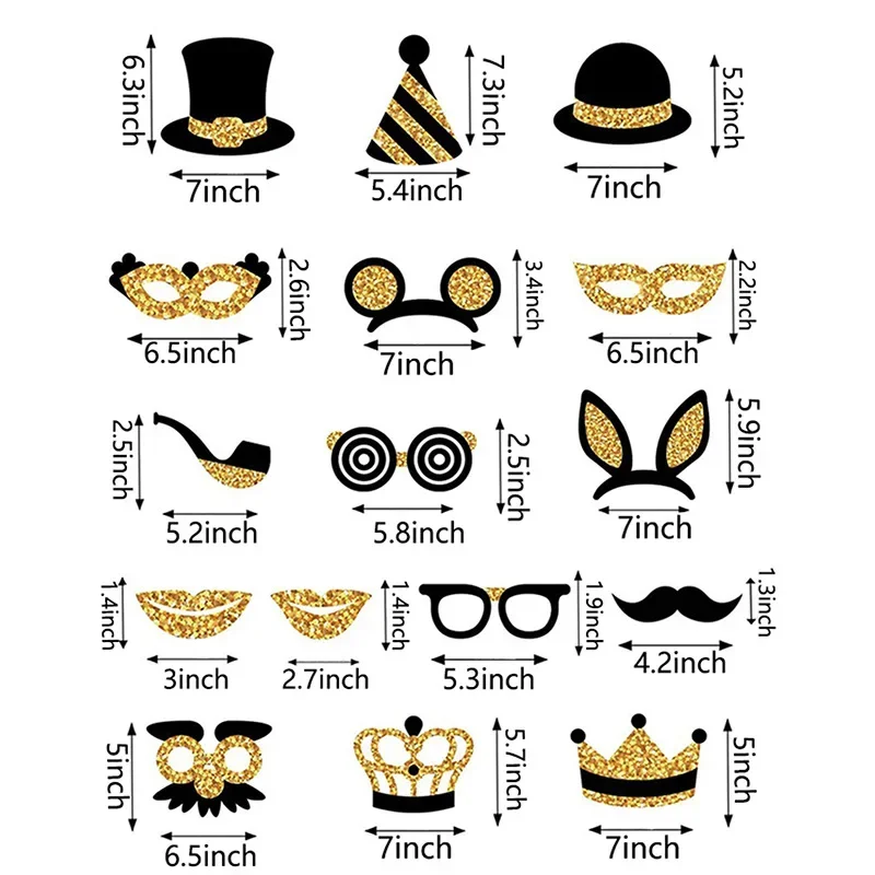 16 PCS Photography Props, Funn - огляд і ціна Photography Game