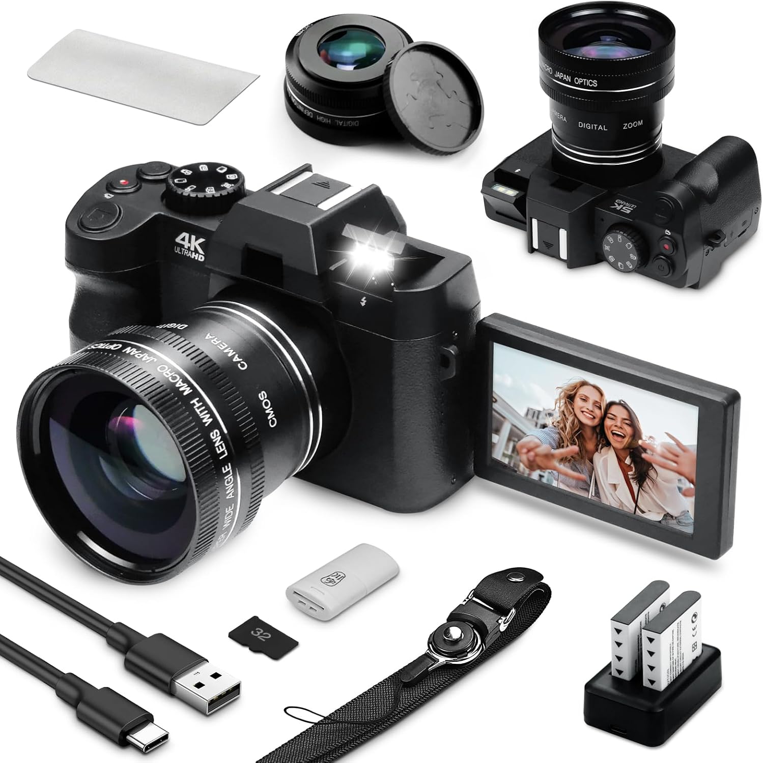 48MP Digital Camera with WiFi  - огляд і ціна Photography Zoom