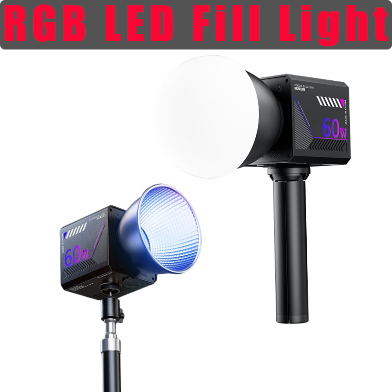 60W RGB Video Light Portable L - огляд і ціна Photography Natural Lighting