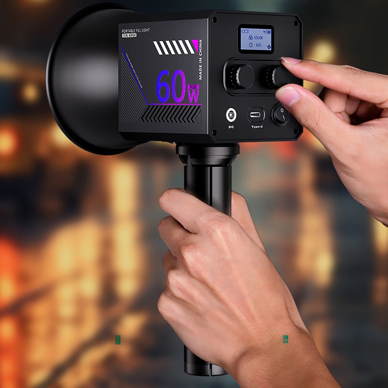 60W RGB Video Light Portable L - огляд і ціна Photography Natural Lighting