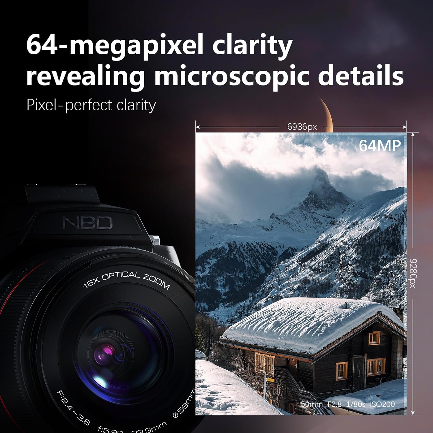 Professional 8K 64MP Photograp - огляд і ціна Photography Zoom