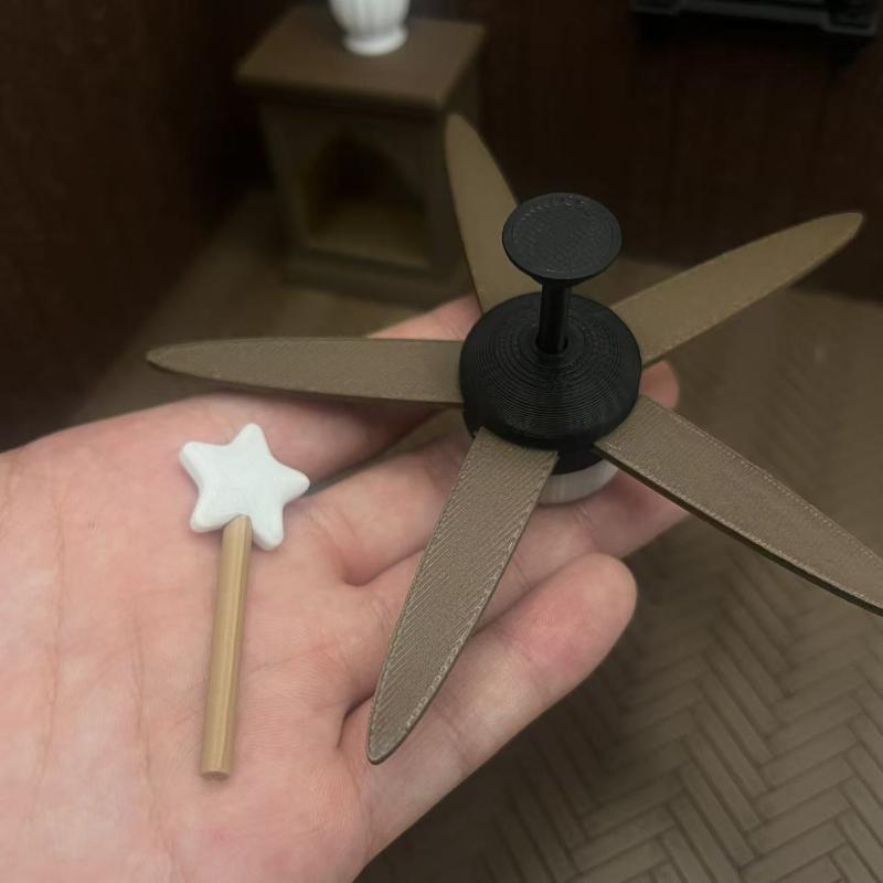 Miniature Ceiling Fan with LED - огляд і ціна Photography Natural Lighting