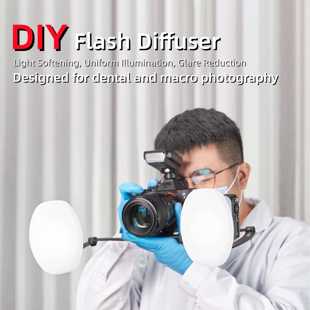 2pcs Silicone Softbox Dental M - огляд і ціна Photography Natural Lighting