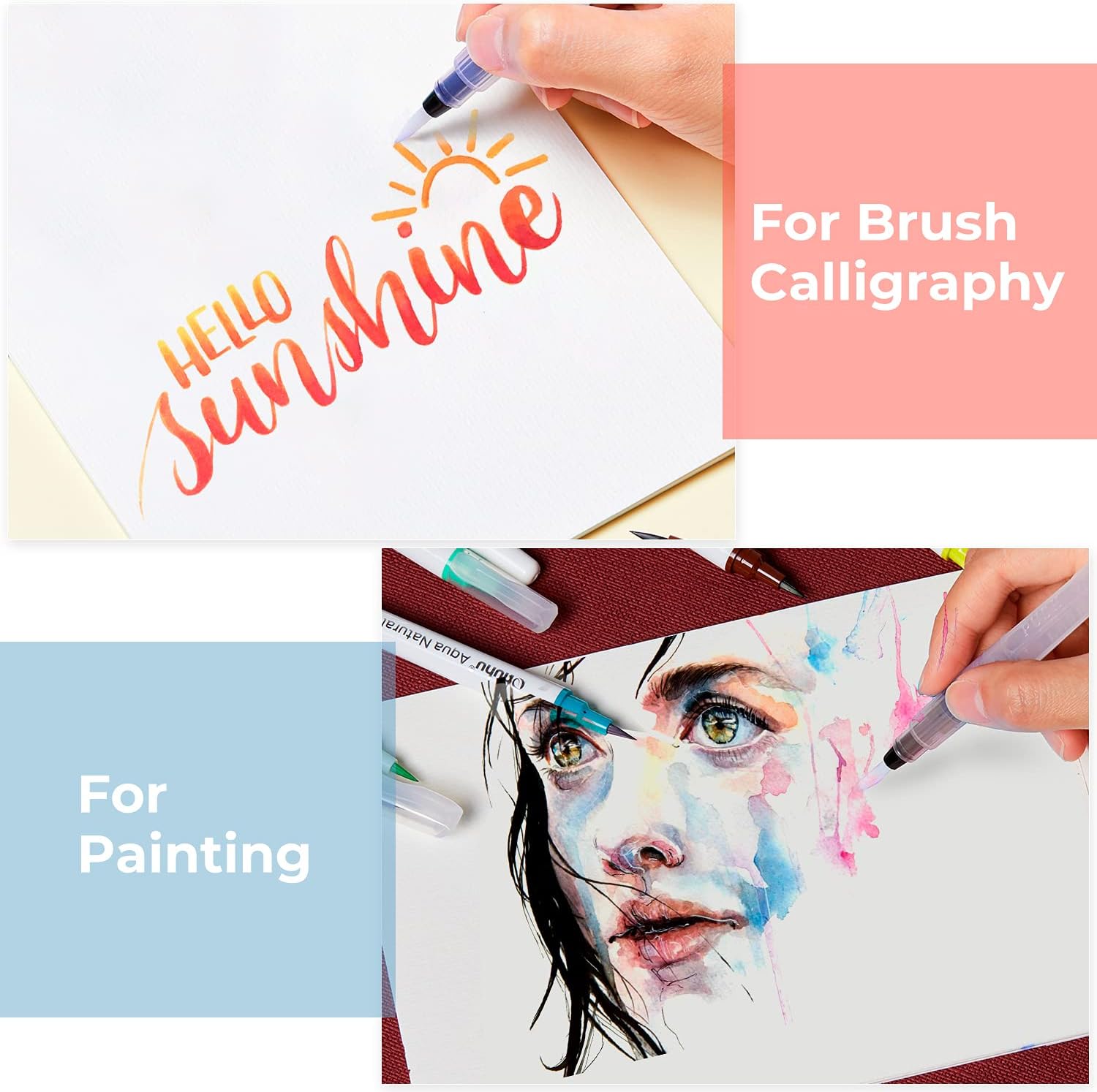 6/12/18pcs Water Color Brush P - огляд і ціна Photography Fine Art