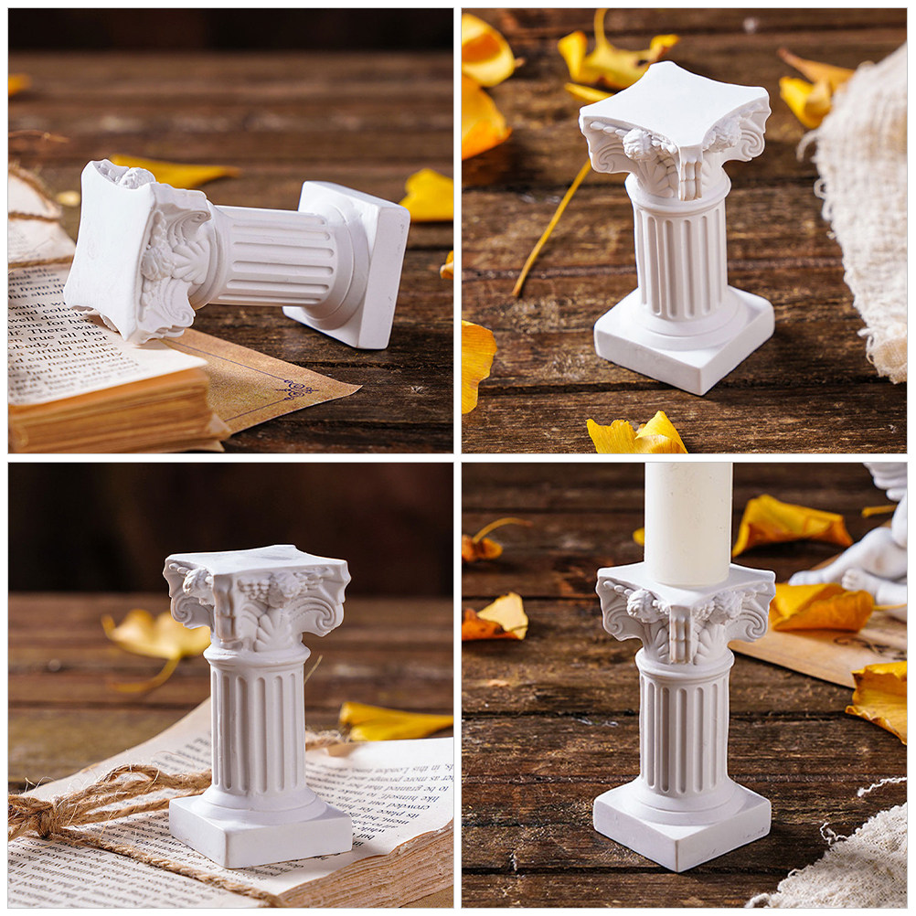 6Pcs Roman Column Candlestick  - огляд і ціна Photography Background