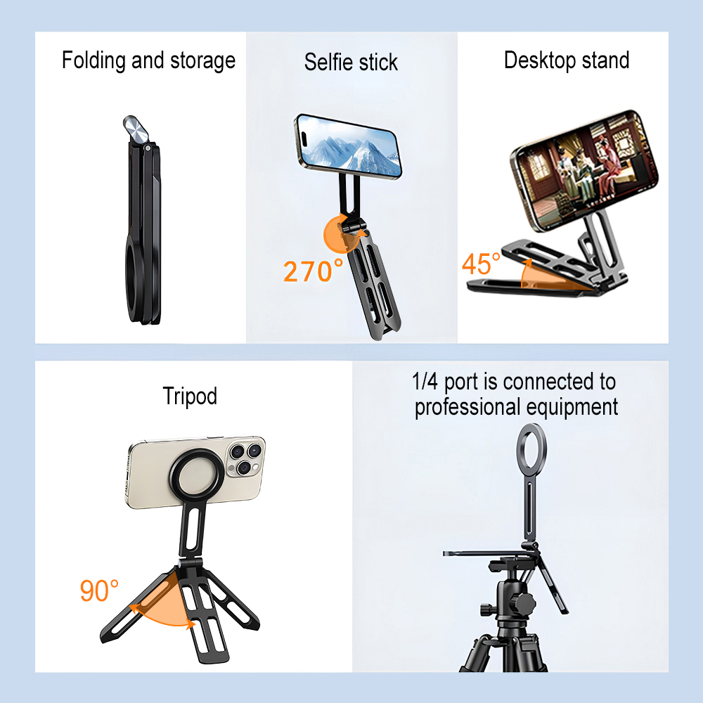 Magnetic Phone Holder Four-axi - огляд і ціна Photography Videos